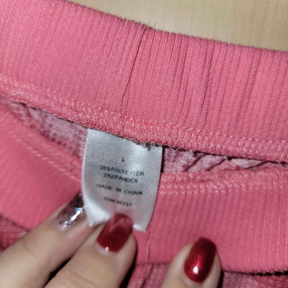 Girls sz L 14 Pajamas bottoms pink camouflage lounge Pants - Picture 4 of 5